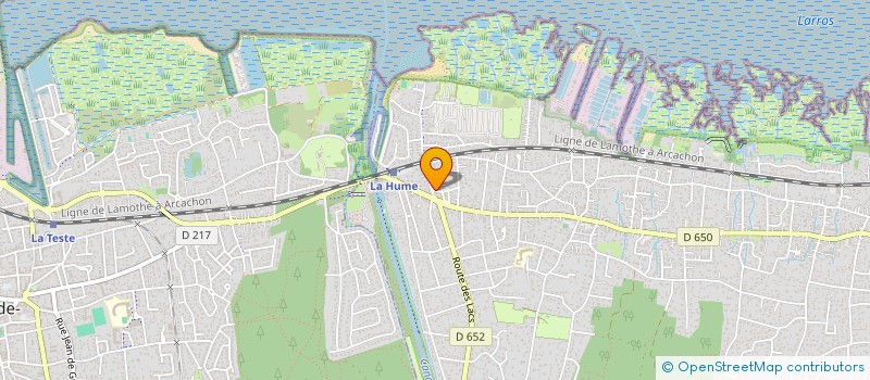 localisation de l'entreprise MONSIEUR LAURENCE LOGEROT  GUJAN-MESTRAS