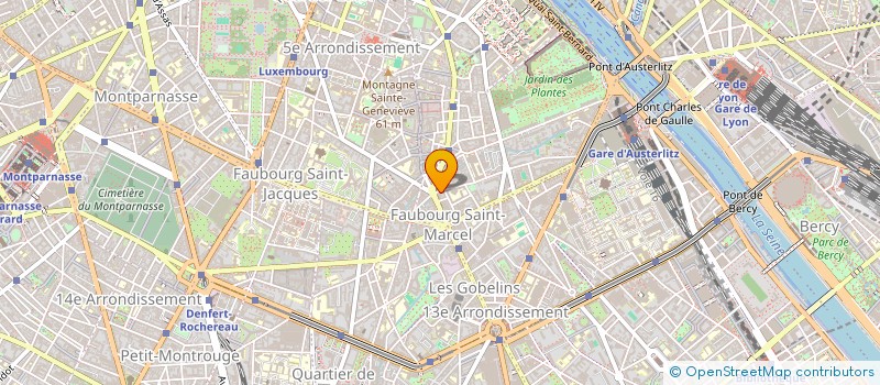 localisation de l'entreprise MONSIEUR LAURENCE MARCELLIN à PARIS