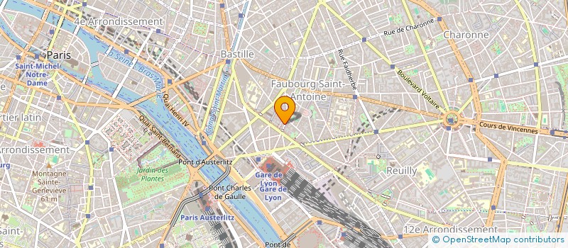 localisation de l'entreprise MONSIEUR LAURENS SAINT-GAUDENS  PARIS