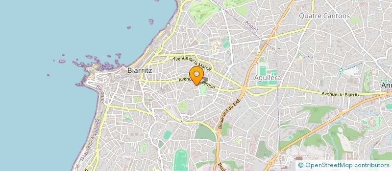 localisation de l'entreprise MONSIEUR LAURENT ABADIE à BIARRITZ