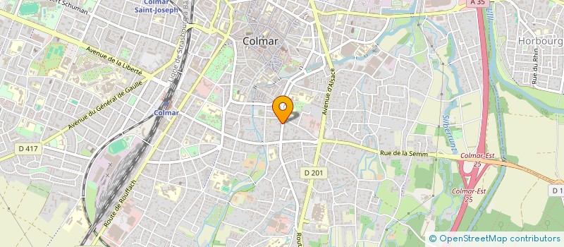 localisation de l'entreprise MONSIEUR LAURENT ABECASSIS à COLMAR