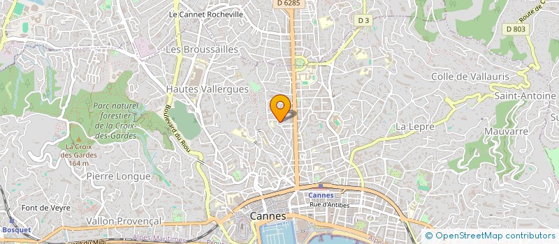 localisation de l'entreprise MONSIEUR LAURENT ACEZAT à CANNES