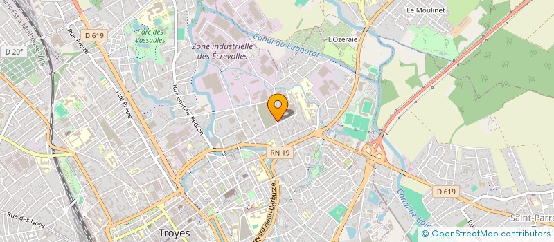 localisation de l'entreprise MONSIEUR LAURENT ADAMCZUK  TROYES