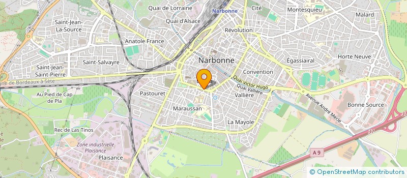 localisation de l'entreprise MONSIEUR LAURENT AGAY à NARBONNE