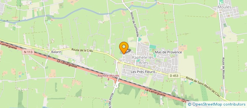 localisation de l'entreprise MONSIEUR LAURENT AGUILA  ARLES