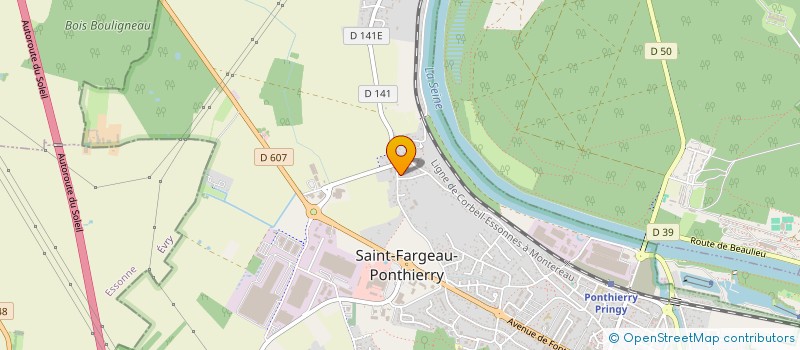 localisation de l'entreprise MONSIEUR LAURENT AIME SOUFFRON  SAINT-FARGEAU-PONTHIERRY