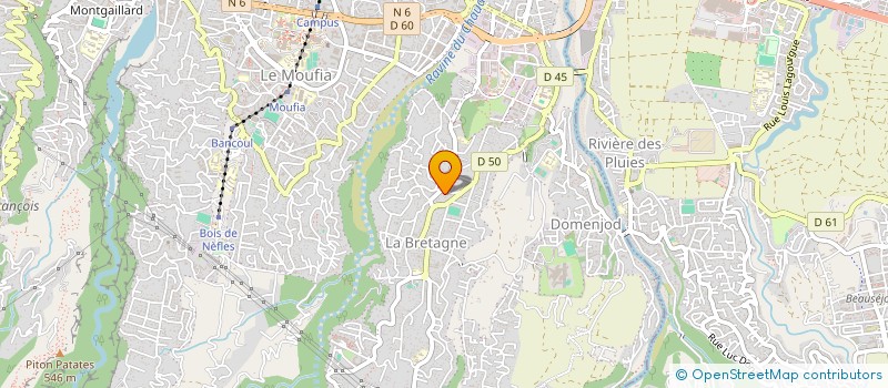 localisation de l'entreprise MONSIEUR LAURENT AKNINE à SAINT-DENIS