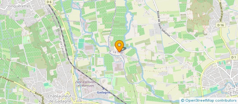 localisation de l'entreprise MONSIEUR LAURENT ALAIN OLIVERO  SAINT-SATURNIN-LES-AVIGNON