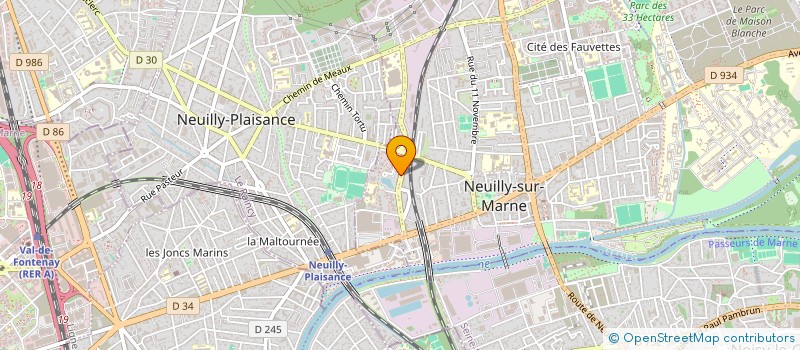 localisation de l'entreprise MONSIEUR LAURENT ALAYRANGUES à NEUILLY-SUR-MARNE