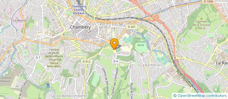 localisation de l'entreprise MONSIEUR LAURENT ALBRIET  CHAMBERY