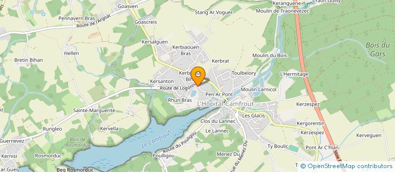 localisation de l'entreprise MONSIEUR LAURENT ALLAMIGEON  HOPITAL-CAMFROUT