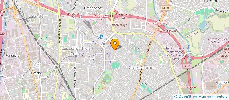 localisation de l'entreprise MONSIEUR LAURENT ALLIO  TOULOUSE