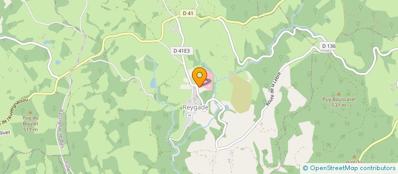 localisation de l'entreprise MONSIEUR LAURENT ALRIVIE  REYGADE