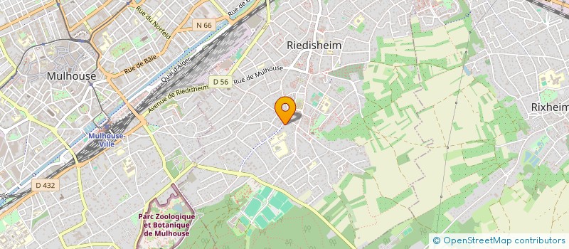 localisation de l'entreprise MONSIEUR LAURENT ALTMAYER  RIEDISHEIM