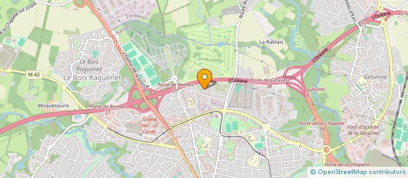 localisation de l'entreprise MONSIEUR LAURENT ALUSSE à NANTES