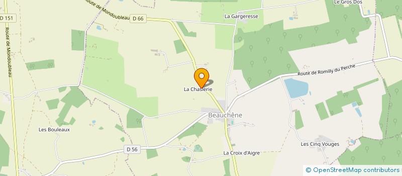 localisation de l'entreprise MONSIEUR LAURENT ALVAREZ  BEAUCHENE