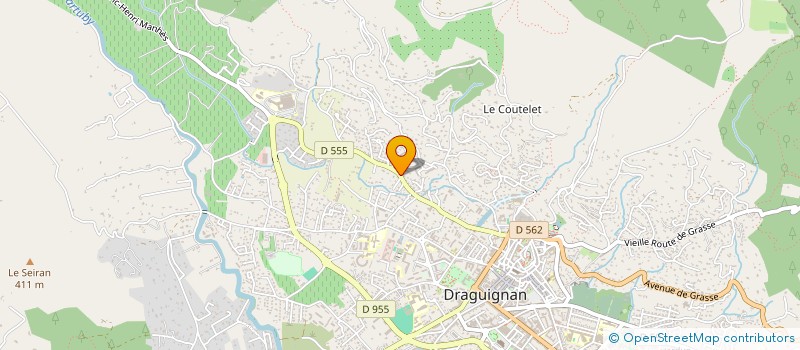 localisation de l'entreprise MONSIEUR LAURENT ALZINA à DRAGUIGNAN