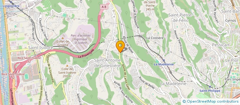 localisation de l'entreprise MONSIEUR LAURENT AMANTE à NICE