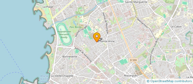 localisation de l'entreprise MONSIEUR LAURENT AMATE à MARSEILLE