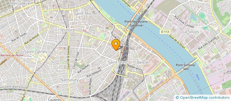 localisation de l'entreprise MONSIEUR LAURENT AMAZAN  BORDEAUX