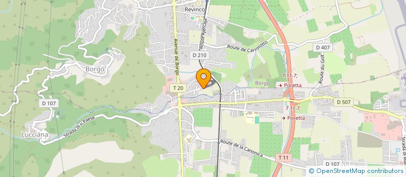 localisation de l'entreprise MONSIEUR LAURENT AMBROSINI à BORGO