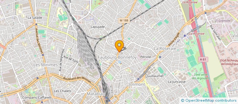 localisation de l'entreprise MONSIEUR LAURENT AMMIRATI à TOULOUSE