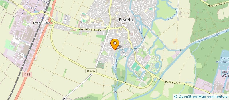 localisation de l'entreprise MONSIEUR LAURENT ANDLAUER  ERSTEIN