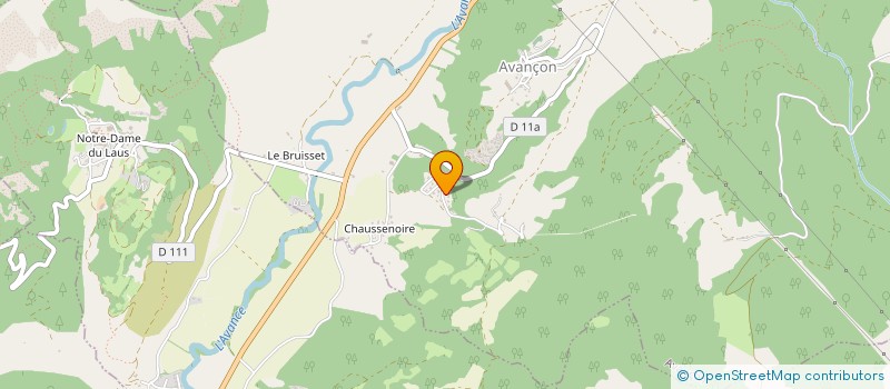 localisation de l'entreprise MONSIEUR LAURENT ANDRE  CHORGES