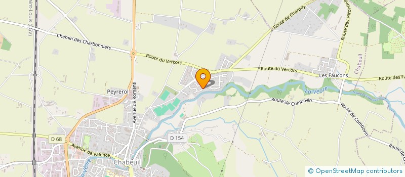 localisation de l'entreprise MONSIEUR LAURENT ANDRE CAFFORT à CHABEUIL