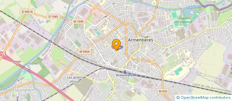 localisation de l'entreprise MONSIEUR LAURENT ANDRE GREMBER à ARMENTIERES