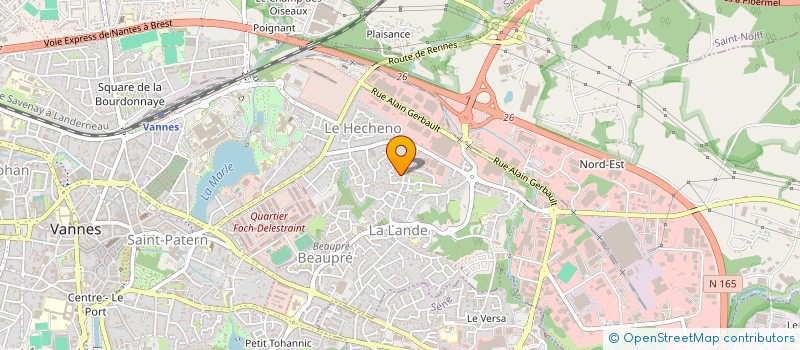 localisation de l'entreprise MONSIEUR LAURENT ANDRE SERGE POPOFF à VANNES
