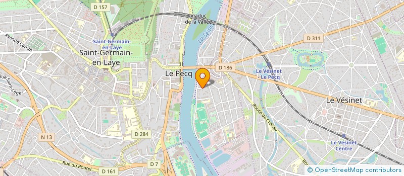 localisation de l'entreprise MONSIEUR LAURENT ARANDEL  LE PECQ