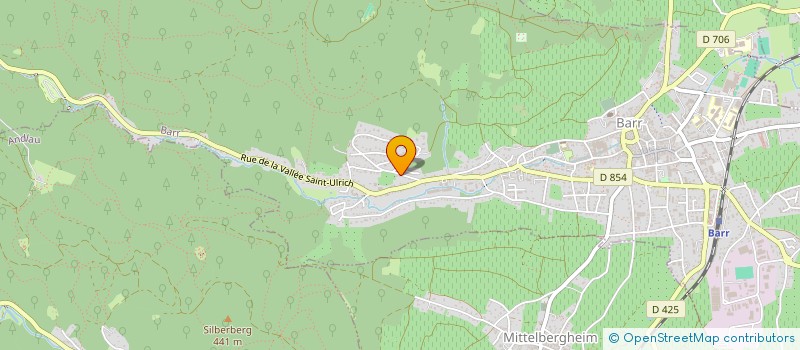 localisation de l'entreprise MONSIEUR LAURENT ARBOGAST  BARR