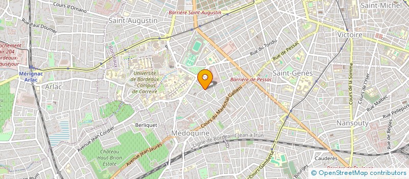 localisation de l'entreprise MONSIEUR LAURENT ARDIACO  BORDEAUX