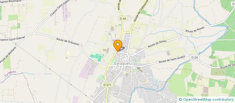 localisation de l'entreprise MONSIEUR LAURENT ARDIZZONE  EYRAGUES