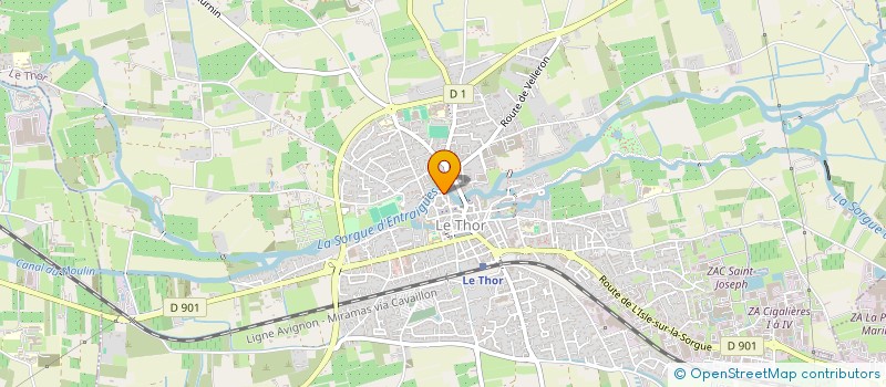 localisation de l'entreprise MONSIEUR LAURENT ARDONCEAU  L ISLE SUR LA SORGUE