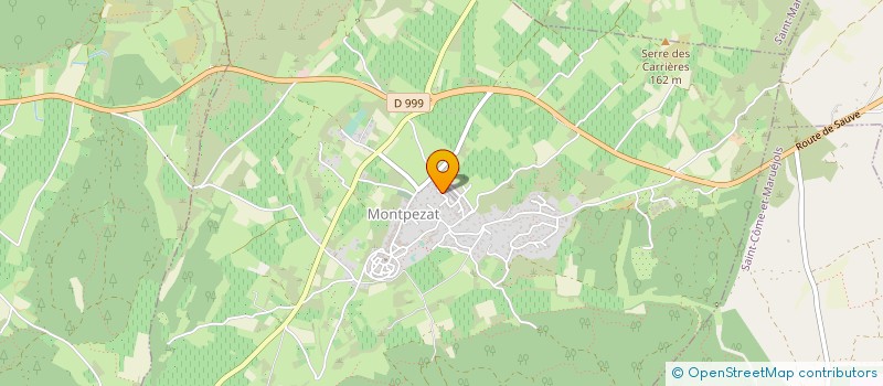 localisation de l'entreprise MONSIEUR LAURENT ARNAUD  MONTPEZAT