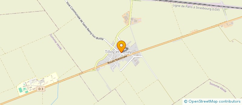 localisation de l'entreprise MONSIEUR LAURENT ARNOULD  TILLOY-ET-BELLAY