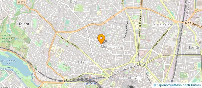 localisation de l'entreprise MONSIEUR LAURENT ARNOULD  DIJON