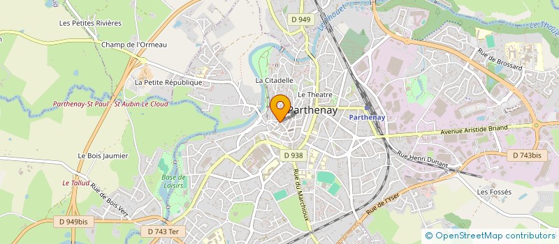 localisation de l'entreprise MONSIEUR LAURENT ARRIGNON à PARTHENAY