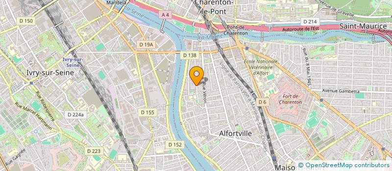 localisation de l'entreprise MONSIEUR LAURENT ASSUID à ALFORTVILLE
