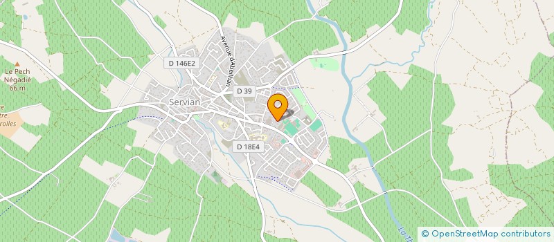 localisation de l'entreprise MONSIEUR LAURENT ATHANASE  SERVIAN