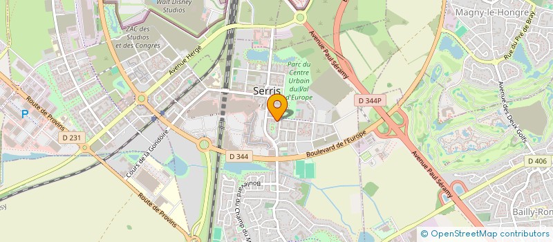 localisation de l'entreprise MONSIEUR LAURENT ATHANASE  SERRIS