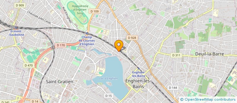 localisation de l'entreprise MONSIEUR LAURENT ATLANI  ENGHIEN LES BAINS