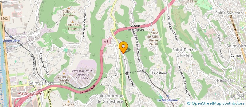 localisation de l'entreprise MONSIEUR LAURENT ATTAL à NICE