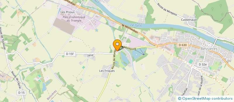 localisation de l'entreprise MONSIEUR LAURENT ATYS  BESSIERES