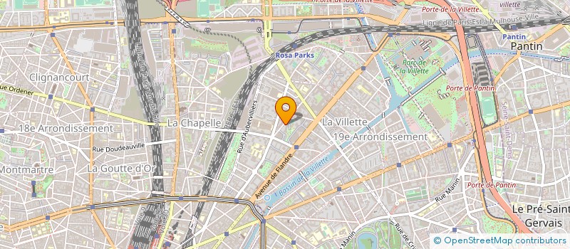 localisation de l'entreprise MONSIEUR LAURENT AUBERTEL  PARIS