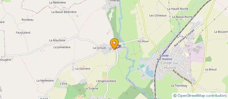 localisation de l'entreprise MONSIEUR LAURENT AUBIN à SABLONS-SUR-HUISNE