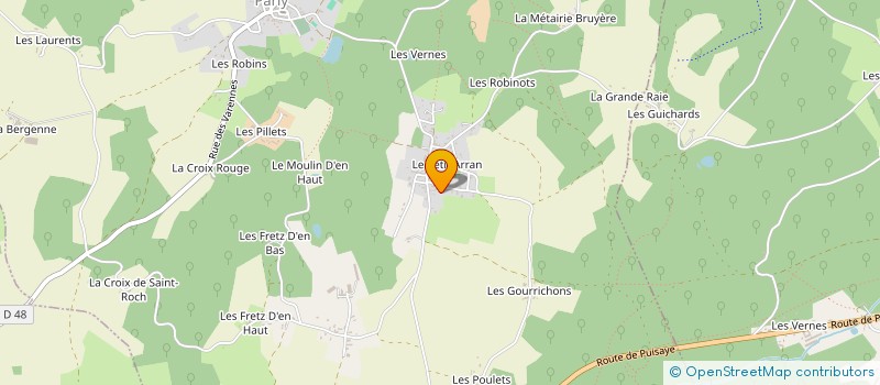 localisation de l'entreprise MONSIEUR LAURENT AUBRY à PARLY