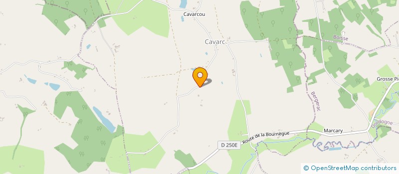 localisation de l'entreprise MONSIEUR LAURENT AUDIBERT  CAVARC